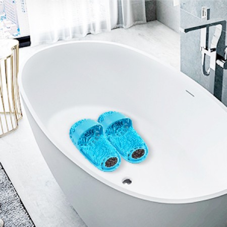 Meidong Silicone Shower Foot Scrubber Personal Foot Massage and Cleaning, Non-slip Foot Scrubber for Men and Women